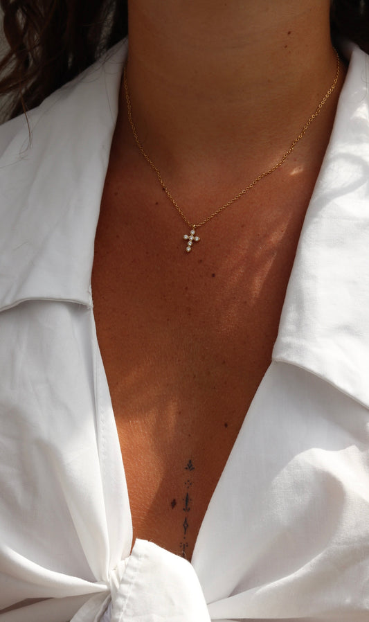 Collier croix